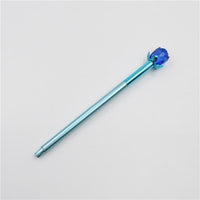 Crystal Flower Gel Pen - The Mage's Emporium Kore Kawaii Kore Kawaii Shopify Collective Used English Japanese Style Comic Book