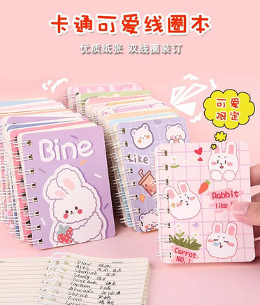 Cute Animal Spiral Notebooks - The Mage's Emporium Kore Kawaii Kore Kawaii Shopify Collective Used English Japanese Style Comic Book
