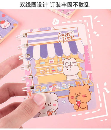 Cute Animal Spiral Notebooks - The Mage's Emporium Kore Kawaii Kore Kawaii Shopify Collective Used English Japanese Style Comic Book
