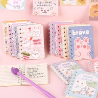 Cute Animal Spiral Notebooks - The Mage's Emporium Kore Kawaii Kore Kawaii Shopify Collective Used English Japanese Style Comic Book