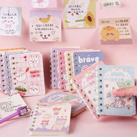 Cute Animal Spiral Notebooks - The Mage's Emporium Kore Kawaii Kore Kawaii Shopify Collective Used English Japanese Style Comic Book