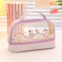 Cute Animals Transparent Pencil Case - The Mage's Emporium Kore Kawaii Kore Kawaii Shopify Collective Used English Japanese Style Comic Book