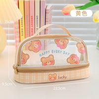 Cute Animals Transparent Pencil Case - The Mage's Emporium Kore Kawaii Kore Kawaii Shopify Collective Used English Japanese Style Comic Book