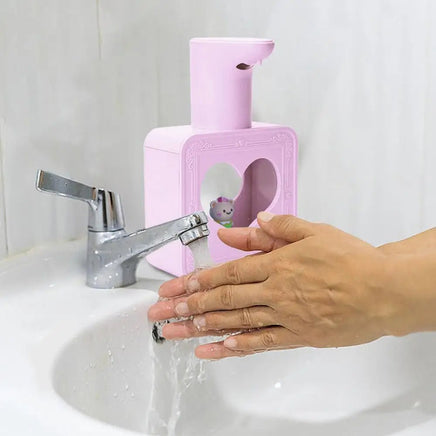 Cute Automatic Foam Soap Dispenser - The Mage's Emporium Kore Kawaii Kore Kawaii Shopify Collective Used English Japanese Style Comic Book