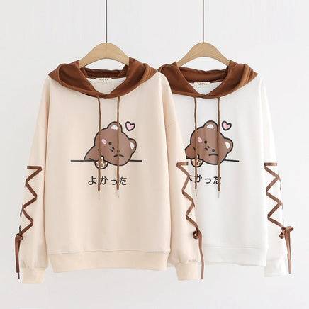 Cute Bear Hoodies - The Mage's Emporium Kore Kawaii Kore Kawaii Shopify Collective Used English Japanese Style Comic Book