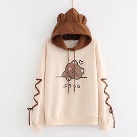 Cute Bear Hoodies - The Mage's Emporium Kore Kawaii Kore Kawaii Shopify Collective Used English Japanese Style Comic Book