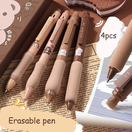 Cute Bear Soft Grip Pens - The Mage's Emporium Kore Kawaii Kore Kawaii Shopify Collective Used English Japanese Style Comic Book