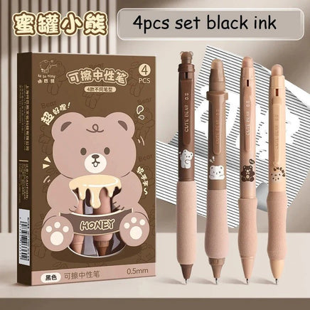 Cute Bear Soft Grip Pens - The Mage's Emporium Kore Kawaii Kore Kawaii Shopify Collective Used English Japanese Style Comic Book