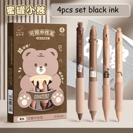Cute Bear Soft Grip Pens - The Mage's Emporium Kore Kawaii Kore Kawaii Shopify Collective Used English Japanese Style Comic Book