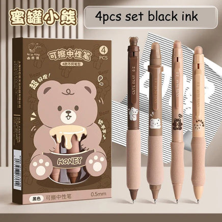 Cute Bear Soft Grip Pens - The Mage's Emporium Kore Kawaii Kore Kawaii Shopify Collective Used English Japanese Style Comic Book