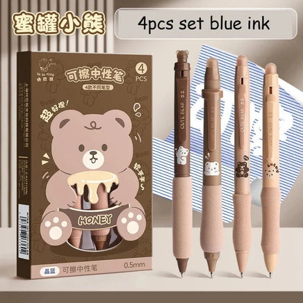 Cute Bear Soft Grip Pens - The Mage's Emporium Kore Kawaii Kore Kawaii Shopify Collective Used English Japanese Style Comic Book