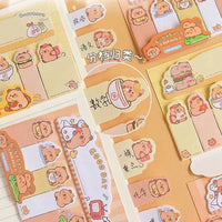 Cute Capybara Bookmark Sticky Notes - The Mage's Emporium Kore Kawaii Kore Kawaii Shopify Collective Used English Japanese Style Comic Book