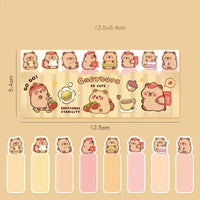 Cute Capybara Bookmark Sticky Notes - The Mage's Emporium Kore Kawaii Kore Kawaii Shopify Collective Used English Japanese Style Comic Book