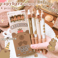 Cute Capybara Gel Pens - The Mage's Emporium Kore Kawaii Kore Kawaii Shopify Collective Used English Japanese Style Comic Book