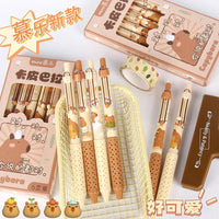 Cute Capybara Gel Pens - The Mage's Emporium Kore Kawaii Kore Kawaii Shopify Collective Used English Japanese Style Comic Book