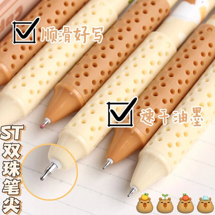 Cute Capybara Gel Pens - The Mage's Emporium Kore Kawaii Kore Kawaii Shopify Collective Used English Japanese Style Comic Book