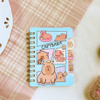 Cute Capybara Mini Notebooks - The Mage's Emporium Kore Kawaii Kore Kawaii Shopify Collective Used English Japanese Style Comic Book