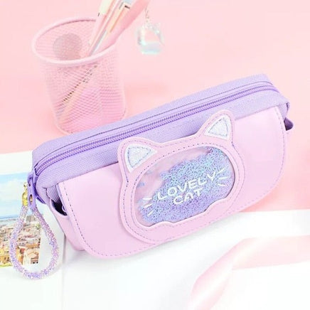 Cute Cat Pencil Bag - The Mage's Emporium Kore Kawaii Kore Kawaii Shopify Collective Used English Japanese Style Comic Book
