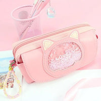 Cute Cat Pencil Bag - The Mage's Emporium Kore Kawaii Kore Kawaii Shopify Collective Used English Japanese Style Comic Book