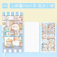 Cute Grid Paper Notebook - The Mage's Emporium Kore Kawaii Kore Kawaii Shopify Collective Used English Japanese Style Comic Book