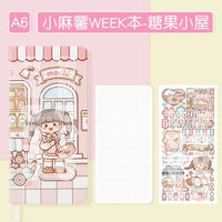 Cute Grid Paper Notebook - The Mage's Emporium Kore Kawaii Kore Kawaii Shopify Collective Used English Japanese Style Comic Book