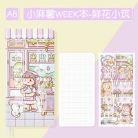 Cute Grid Paper Notebook - The Mage's Emporium Kore Kawaii Kore Kawaii Shopify Collective Used English Japanese Style Comic Book