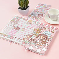 Cute Grid Paper Notebook - The Mage's Emporium Kore Kawaii Kore Kawaii Shopify Collective Used English Japanese Style Comic Book