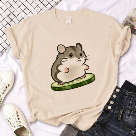 Cute Hamster T-Shirts - The Mage's Emporium Kore Kawaii Kore Kawaii Shopify Collective Used English Japanese Style Comic Book