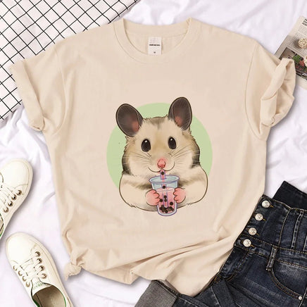 Cute Hamster T-Shirts - The Mage's Emporium Kore Kawaii Kore Kawaii Shopify Collective Used English Japanese Style Comic Book