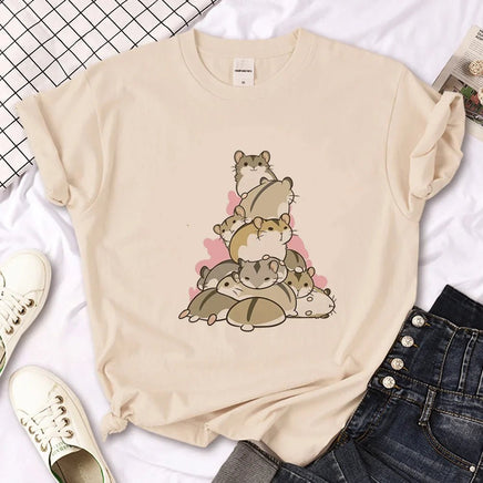 Cute Hamster T-Shirts - The Mage's Emporium Kore Kawaii Kore Kawaii Shopify Collective Used English Japanese Style Comic Book