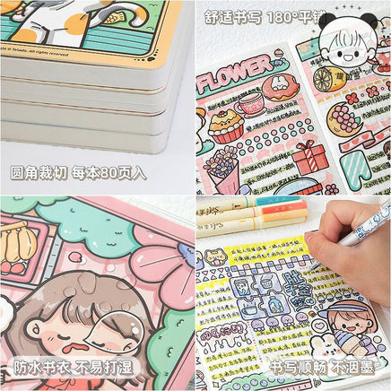 Cute Pocket Notebooks - The Mage's Emporium Kore Kawaii Kore Kawaii Shopify Collective Used English Japanese Style Comic Book