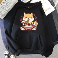 Cute Shiba Inu Ramen Hoodie - The Mage's Emporium Kore Kawaii Kore Kawaii Shopify Collective Used English Japanese Style Comic Book