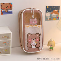 Cute Transparent Pencil Case - The Mage's Emporium Kore Kawaii Kore Kawaii Shopify Collective Used English Japanese Style Comic Book