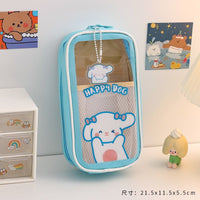 Cute Transparent Pencil Case - The Mage's Emporium Kore Kawaii Kore Kawaii Shopify Collective Used English Japanese Style Comic Book