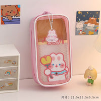 Cute Transparent Pencil Case - The Mage's Emporium Kore Kawaii Kore Kawaii Shopify Collective Used English Japanese Style Comic Book
