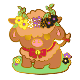 Pride Cow: Non-Binary Rainbow LGBTQIA+ Enamel Pin