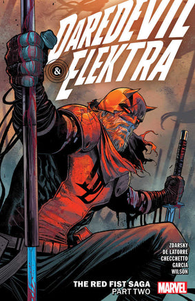 Daredevil & Elektra By Chip Zdarsky Volume. 2: The Red Fist Saga Part Two - The Mage's Emporium The Multiverse outofstock Shopify Collective The Multiverse Used English Graphic Novels Japanese Style Comic Book