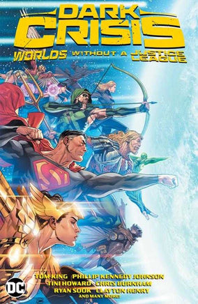 Dark Crisis Worlds Without A Justice League Hardcover - The Mage's Emporium The Multiverse Shopify Collective The Multiverse Used English Graphic Novels Japanese Style Comic Book