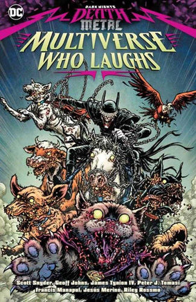 Dark Nights Death Metal The Multiverse Who Laughs TPB - The Mage's Emporium The Multiverse Shopify Collective The Multiverse Used English Graphic Novels Japanese Style Comic Book