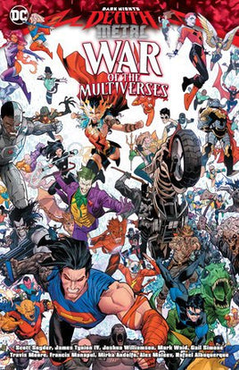 Dark Nights Death Metal War Of The Multiverses TPB - The Mage's Emporium The Multiverse outofstock Shopify Collective The Multiverse Used English Graphic Novels Japanese Style Comic Book