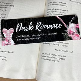 Dark Romance Readers Definition Bookmark | Dark Romance Fairytales Bookmark | Romance Readers | Romance Bookmarks - The Mage's Emporium White Rose Books & More Shopify Collective White Rose Books & More Used English Bookmark Japanese Style Comic Book
