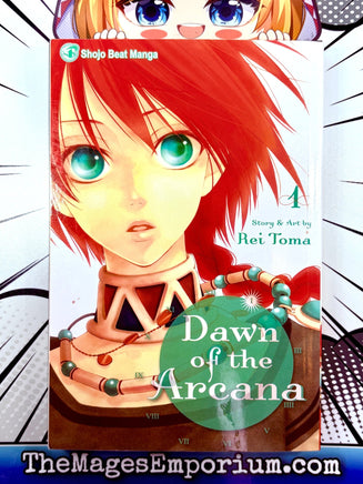 Dawn of the Arcana Vol 1 - The Mage's Emporium Viz Media 2411 BackInStock Used English Manga Japanese Style Comic Book