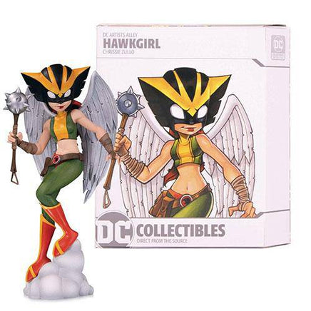 DC Artists' Alley Color Hawkgirl by Chrissie Zullo PVC Figure - The Mage's Emporium ToyShnip Shopify Collective ToyShnip Used English Toys & Games Japanese Style Comic Book