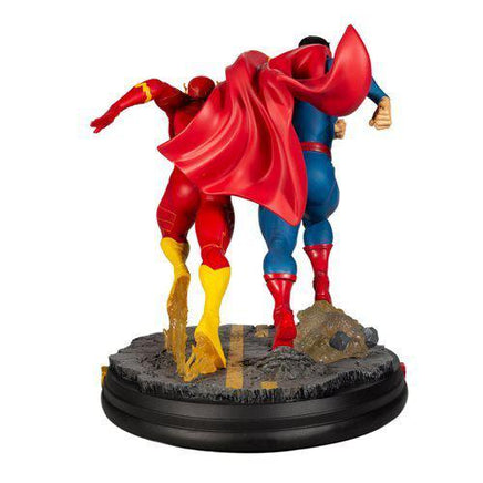 DC Battle Superman vs. The Flash Racing Statue - The Mage's Emporium ToyShnip Shopify Collective ToyShnip Used English Action Figure Japanese Style Comic Book