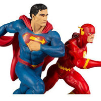 DC Battle Superman vs. The Flash Racing Statue - The Mage's Emporium ToyShnip Shopify Collective ToyShnip Used English Action Figure Japanese Style Comic Book
