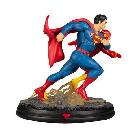 DC Battle Superman vs. The Flash Racing Statue - The Mage's Emporium ToyShnip Shopify Collective ToyShnip Used English Action Figure Japanese Style Comic Book
