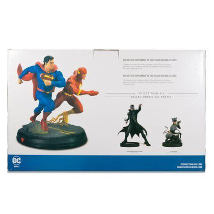 DC Battle Superman vs. The Flash Racing Statue - The Mage's Emporium ToyShnip Shopify Collective ToyShnip Used English Action Figure Japanese Style Comic Book