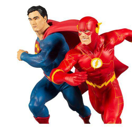 DC Battle Superman vs. The Flash Racing Statue - The Mage's Emporium ToyShnip Shopify Collective ToyShnip Used English Action Figure Japanese Style Comic Book