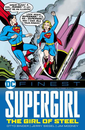 DC Finest Supergirl The Girl Of Steel TPB - The Mage's Emporium The Multiverse Shopify Collective The Multiverse Used English Graphic Novels Japanese Style Comic Book