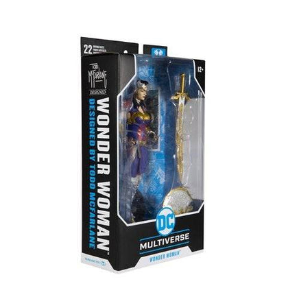 DC Multiverse Wonder Woman by Todd McFarlane 7 - Inch Scale Action Figure - The Mage's Emporium ToyShnip Shopify Collective ToyShnip Used English Action & Toy Figures Japanese Style Comic Book